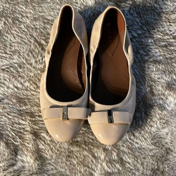 Cole Haan Tova Ballet Flats Nude sz 8 - Picture 1 of 4